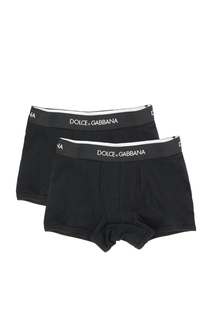 Dolce & Gabbana Logo Boxers, Set Of Two